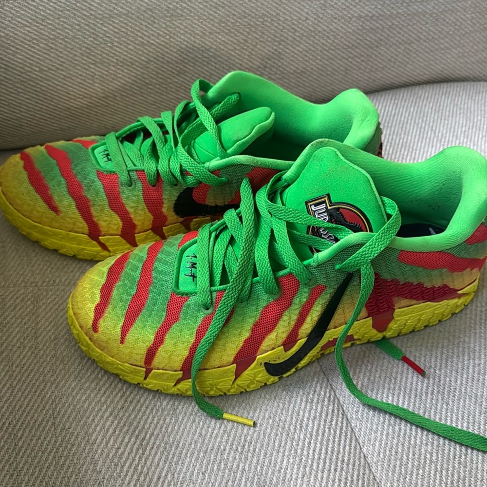 Nike Ja 3 Jurrasic park green spark mens size 8.5